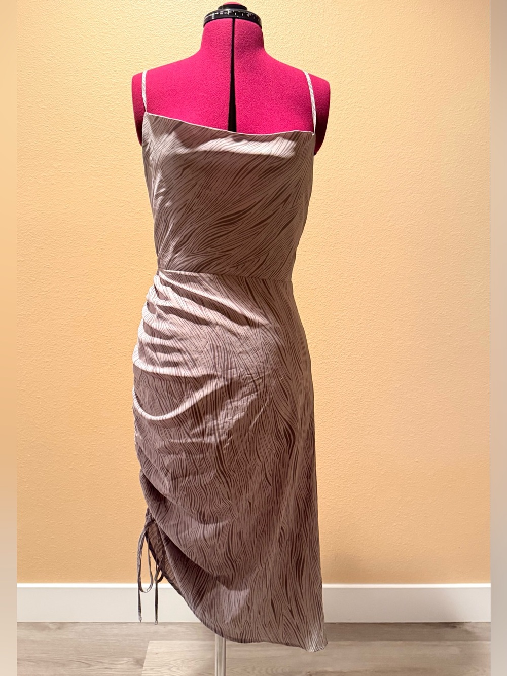 Forever 21 Asymmetrical Gray Dress